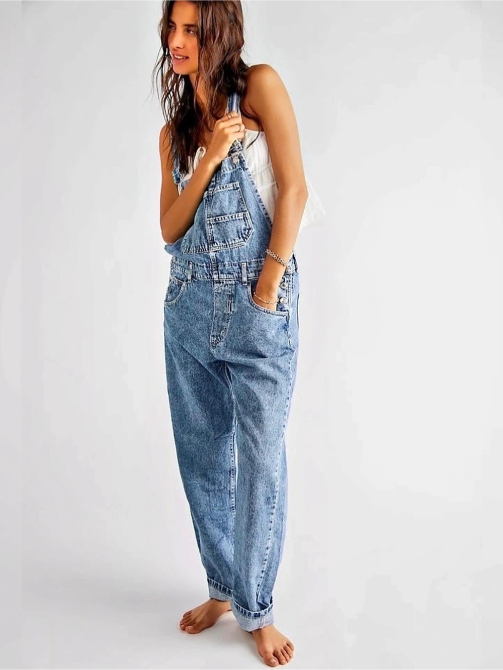 We The Free overalls Denim in Blue Size XS Like New